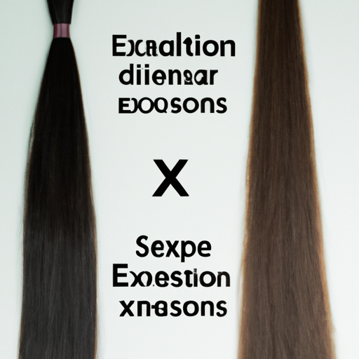השוואה זו לצד זו בין תוספות שיער טבעיות ותוספות שיער סינתטיות.