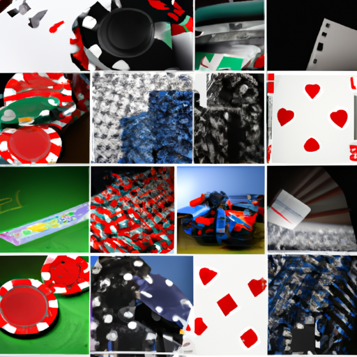 קולאז' של משחקי פוקר שונים הזמינים ב-7XL Poker כדי להדגיש את מגוון המשחקים הנרחב שלו.
